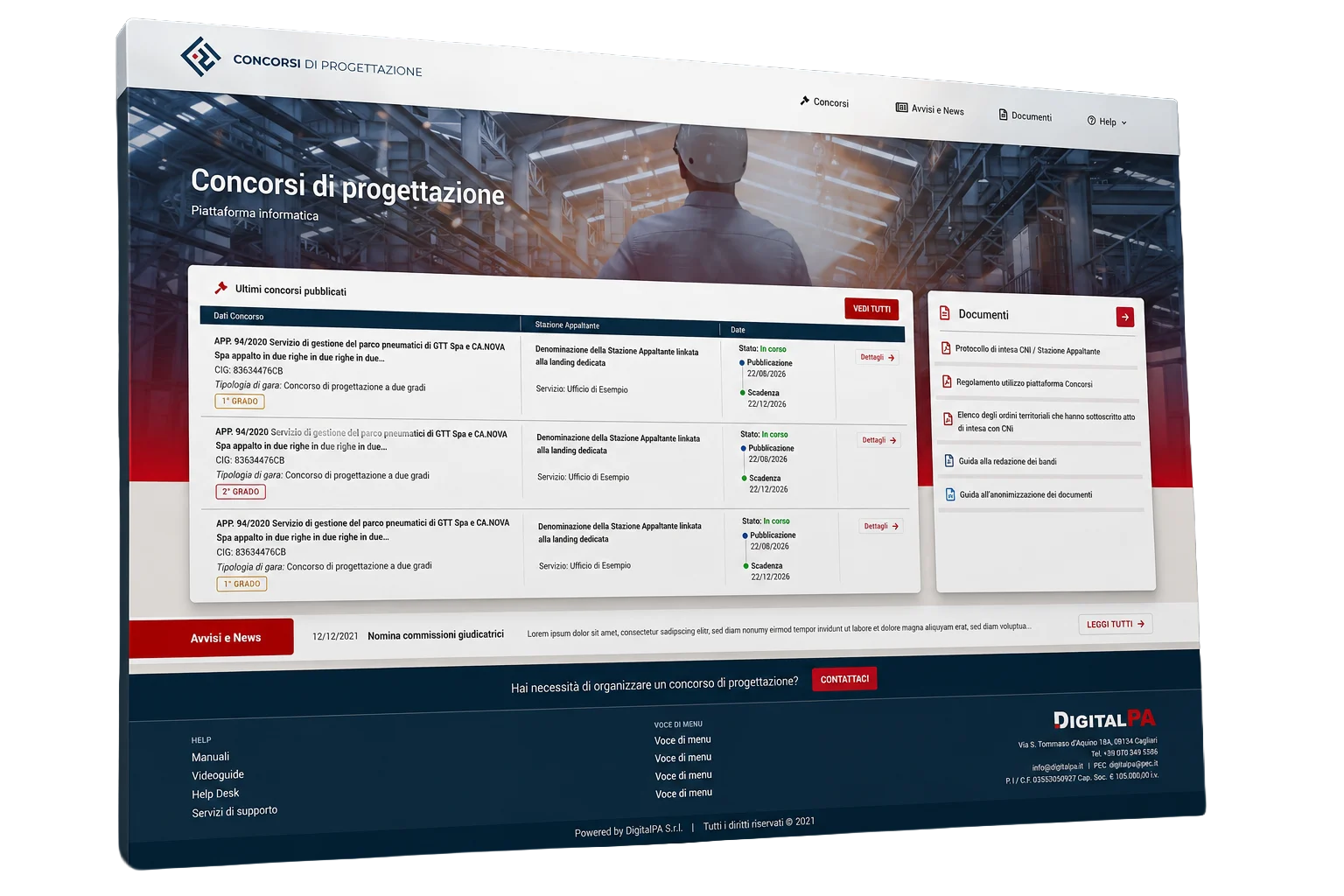 Concorsi di Progettazione